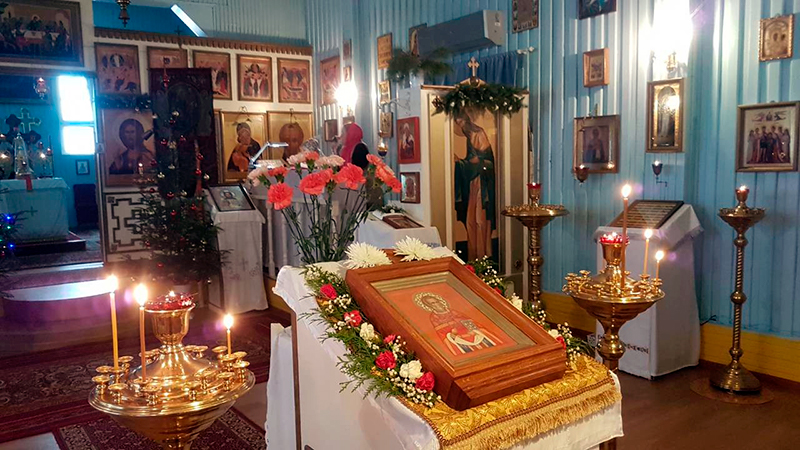 Храм Владимирской иконы Божией Матери в Валга